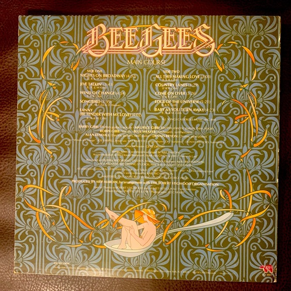 1975 original pressing BEEGEES…excellent near mint condition Main Course - Picture 5 of 7